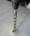 Fixed-Depth Drill Bit MDPL037DIA For Quarter-Inch Drop-In Anchors drilling into concrete for structural application