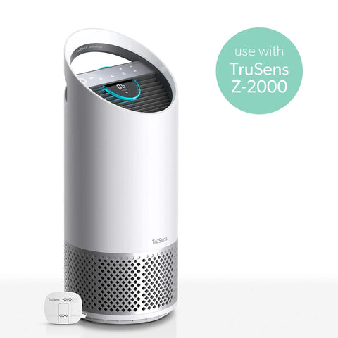 DuPont Carbon Replacement Filter For Medium Z-2000 Standard HEPA Air Purifier shown with TruSens Z-2000 unit