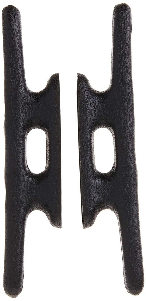 Nylon Dock Cleats 4 Inch Long Pre Drilled For Size 12 Fasteners Sold In Pairs Anchor Tie Off Or Temporary Docking Lightweight Yet Rock Solid Marine Hardware For Secure Ties