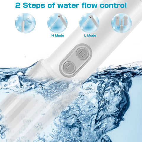 Electric Portable Handheld Bidet for Travel and Everyday Hygiene With 2 Wash Modes gentle and high pressure water flow control