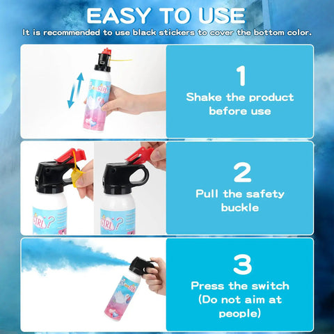 Gender Reveal Fire Extinguisher 2 Pack Kicks Off Party Vibes With Hella Vibrant Biodegradable Color Powder Prop Easy Fun Baby Shower Decor Next Level Celebration Must Have For Crowd Safe Mess Free Setup For Modern Families