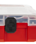 Red case of 12 Piece Tri Lobe Screwdriver Set With Anti Roll Handles And Three Sided Collar For Solid Grip Permanent Visible ID Markings