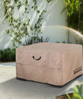 Square 44 Inch Patio Fire Pit Table Cover Waterproof Outdoor Shield Keeps Rain Snow Leaves And Bird Droppings Out