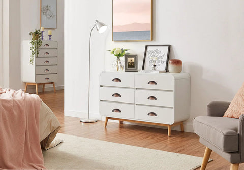 Modern dresser with Rustic Copper Half Moon Cabinet Pulls 12 Pack Small Metal Kitchen Cabinet Handles With Screws