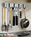 3 Piece Can Opener Bottle Opener and Wine Opener Set With Smooth Edge Manual Opener hanging on kitchen wall storage rack