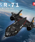 Epic SR-71 Blackbird Building Set For Adults, 1775-Piece Military Recon Aircraft Model Kit flying display