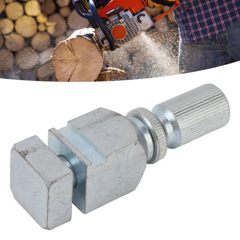 Pocket Chainsaw Chain Breaker Kit With Rivet Punch And Link Remover for Quick Chainsaw Repair, pro grade steel tool close-up