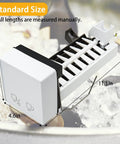 FDI104S Ice Maker Replacement for Frigidaire Refrigerators, High Capacity, Easy Quick Install, Replaces Multiple Common Frigidaire Ice Maker Parts, Keeps Your Ice Snappy and Clear, Durable, Ready to Install, 4.8 x 4.6 x 11.3 in