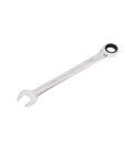 No-Nonsense 12 Point Ratcheting Combination Wrench 1-3-8 Inch Off-Corner Box End Slim Head For Tight Spaces silver