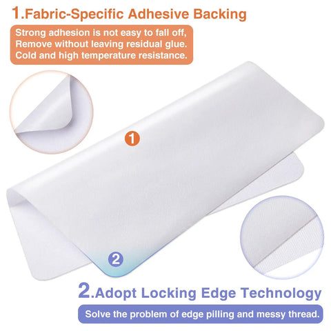 Heavy Duty Waterproof Canvas Repair Patches 9x11 Inch 3 Pack Self Adhesive Fabric Tape For Tents Boats And Patio That Sticks Like Glue Built To Last Black with fabric-specific adhesive backing.