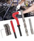 Top Notch M12 X 1.25 Thread Repair Kit For Cars And Trucks Heavy Duty HSS Tap And Die Set Fix Stripped Threads Fast Engine Block Work Reusable Tool for engine thread repair