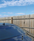 150-Watt Pretuned Dual-Band VHF UHF Amateur Radio Antenna With NMO Mounting on car roof, 37.5-Inch Stainless Steel Whip