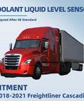 Heavy Duty Coolant Liquid Level Sensor For 2018 2019 2020 2021 Freightliner Cascadia with red truck graphic