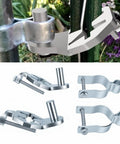Heavy Duty Steel Door Hinges With T Post Suspension for versatile farm gates, rustproof and easy install with all hardware display