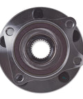Front view of Front Wheel Hub And Bearing Assembly Replacement For Subaru Ascent Forester 2019 2022 And Legacy Outback 2015 2022 5 Lug OEM Grade