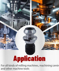 10pcs CAT40 45 Degree Coolant Pull Stud Retention Knob For Fadal HURCO Okuma CNC Mills with machine tool application