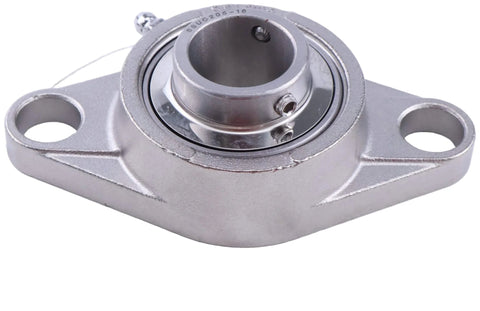 1 Inch Bore Two Bolt Flange Bearing For 1 Inch Shafts SUCFL205-16 UCFL205-16 MUCFL205-16 front view