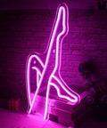 Pink Neon Leg Light Sign USB Powered For Bedroom Decor Bar Man Cave Hotel Dorm Room Wall Decor LED Neon Sign Easy Plug In