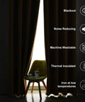 Blackout Curtains For Bedroom And Living Room That Totally Blocks Light And Drape Panels With Light Blocking Grommet Top 52 W X 96 L Set Of 2 In Light Gray Room Darkening And Energy Saving.