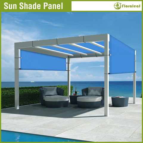 Pergola Shade Cover 15 By 17 Feet Universal Replacement Canopy For Outdoor Deck Patio Porch Backyard Gazebo In Blue