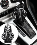 Skeleton Gear Shift Hoodie for Cars Universal Fit Halloween Decor Gear Shift Cover Keeps Your Console Cozy and Protected