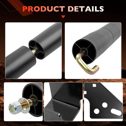 OEM Pro-Grade Lawn Striping Kit Replacement Part 19A70060 product details showing components and steel roller for ZT1 Ultima decks.