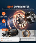 Heavy Duty Electric Hoist Winch With Wireless Remote 110V 1500W Pro Grade Lift Up To 1100 Lbs At 16 Ft Per Min 25 Ft Cable For Garage And Shop Lifting Jobs copper motor cutaway