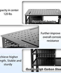 Heavy-Duty Mobile Welding Table With Foldable Side Panels For Factory And Garage Use, Steel Workbench On Wheels, corrosion resistance