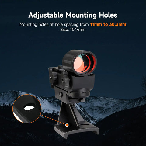 Red Dot Finder Scope For Astronomical Telescopes Reflex Viewfinder Compatible With Celestron 80EQ SE SLT PS Series Meade