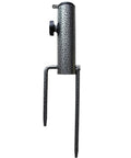 Adjustable Portable Umbrella Base With Heavy Duty Metal Holder Stand Auger for Sand Grass Flag Umbrellas and Fishing Rods
