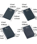 Slick Floating Tremolo Setup Blocks And Hella Smooth Sliders For Floyd Rose Electric Guitars, S M L XL metal shims.
