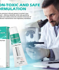 Scientist with microscope and GN Plus Paste 100g Molybdenum Disulfide Lubricant for bearings, gears, gearbox, and threads.