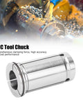 Beefy Straight Shank Collet Adapter for CNC Routers and Lathes with High Precision Clamping, 65Mn Material, 20mm Size