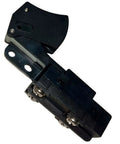 Heavy Duty Trigger Switch Replacement For Worm Drive Electric Saw And Power Tools, black plastic, smooth toggle action.