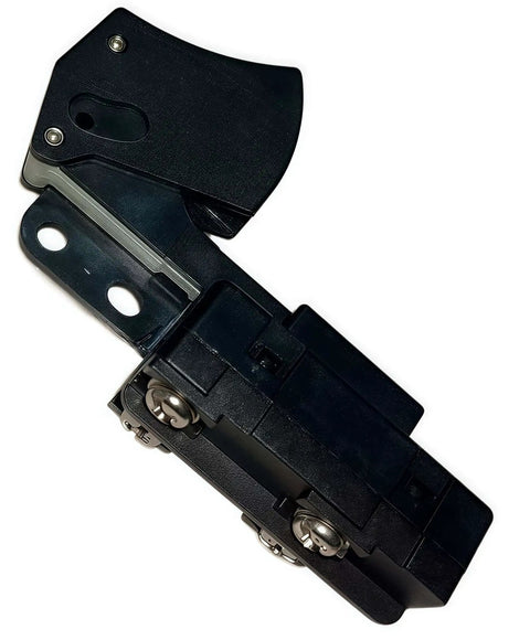 Heavy Duty Trigger Switch Replacement For Worm Drive Electric Saw And Power Tools, black plastic, smooth toggle action.