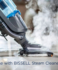 Spring Breeze Steam Mop Fragrance Discs 8 Count Fresh Scent Refills used with BISSELL steam cleaner on tile floor.