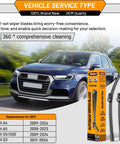 Beefy All Weather Wiper Blade Replacement For Audi A4 Q5 Q3 A5 RS5 S5 Allroad 2009-2020 24 Inch And 20 Inch Wipers Set display