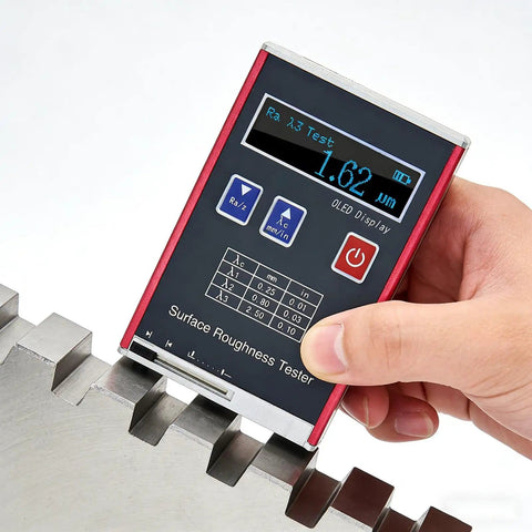 Handheld Pro Grade Digital Profilometer For Surface Roughness And Finish Measurements In Engineering And Lab Settings