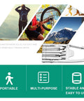 13 In 1 Stainless Steel Multi Tool for Camping and Hiking Portable Pocket Gadget with images of outdoor activities