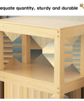 Top Notch Brass Screw Covers And Decorative Caps Set With Mirror Finish Hardware Kit and Self Tapping Screws for Cabinet Doors Upholstery and Window Trim shown on sturdy wooden table.