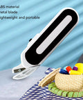 Ultra Slick Cordless Electric Scissors For Fabric Cutting And Crafting Projects Deliver Lightweight Portable Build With Razor Sharp Metal Blades Plus Dual Power Options For Hassle Free Sewing On The Go, showing top view of blade on fabric with sewing supplies.