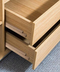 4 Pack Wooden Drawer Slides 14 Inch Bottom Mount Tracks Replacement Runners For Cabinet Fix with solid wood construction.