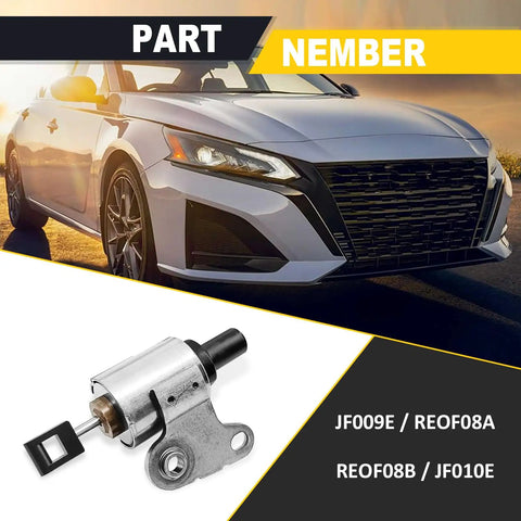 Keep Your Daily Cruiser Rolling Smooth As Butter With This Premium CVT Transmission Stepper Motor For Nissan Murano Altima Maxima 2003 To 2024 3.5L Fits Tight And Replaces Oe Ref0f09a Ref0f09b Jf010e Jf009e Fo Sho Zero Lag with shiny metal finish and connector.
