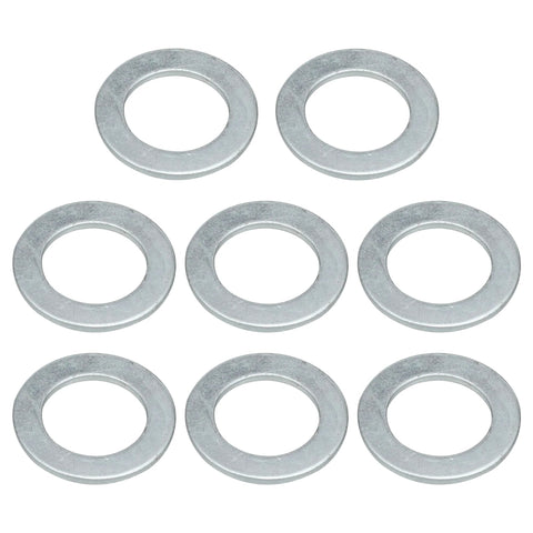 GREHUA universal clutch spacer shim set, 8 steel washers for 3/4-in shaft
