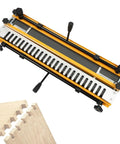 Heavy Duty Aluminum 24 Inch Manual Dovetail Jig Loaded With Killer Precision Router Bits And Rock Solid Cam Lock Clamps for precise wood joinery.