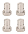 Stainless Steel Bench Dogs 20mm Set Of 4 For Workbench Clamping And Precise Positioning On Woodworking Tables And Router Tables