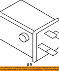 BMW Relay 61 36 6 901 469 Make Contact Black 1 Pack Genuine OEM Direct Fit For Engine Electrical System Power Durable