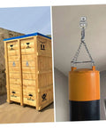 Bomb Proof D Ring Tie Down Anchor Rings For Car Floor Mount Zinc Plated Carbon Steel Lashing Hardware Built Tough To Strap Down Your Gear And Shop Stuff Dead Tight on storage container and punching bag.