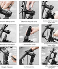 Step-by-step install guide for Adjustable Aluminum Bike Stem Riser Extender Up To 180mm for mountain and BMX bikes.