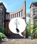 Spring Loaded Gate Caster Wheel Set For Wooden Gates And Yard Fences, 2 Inch Swivel Gate Wheel With Retractable 2.5 Inch Extension
